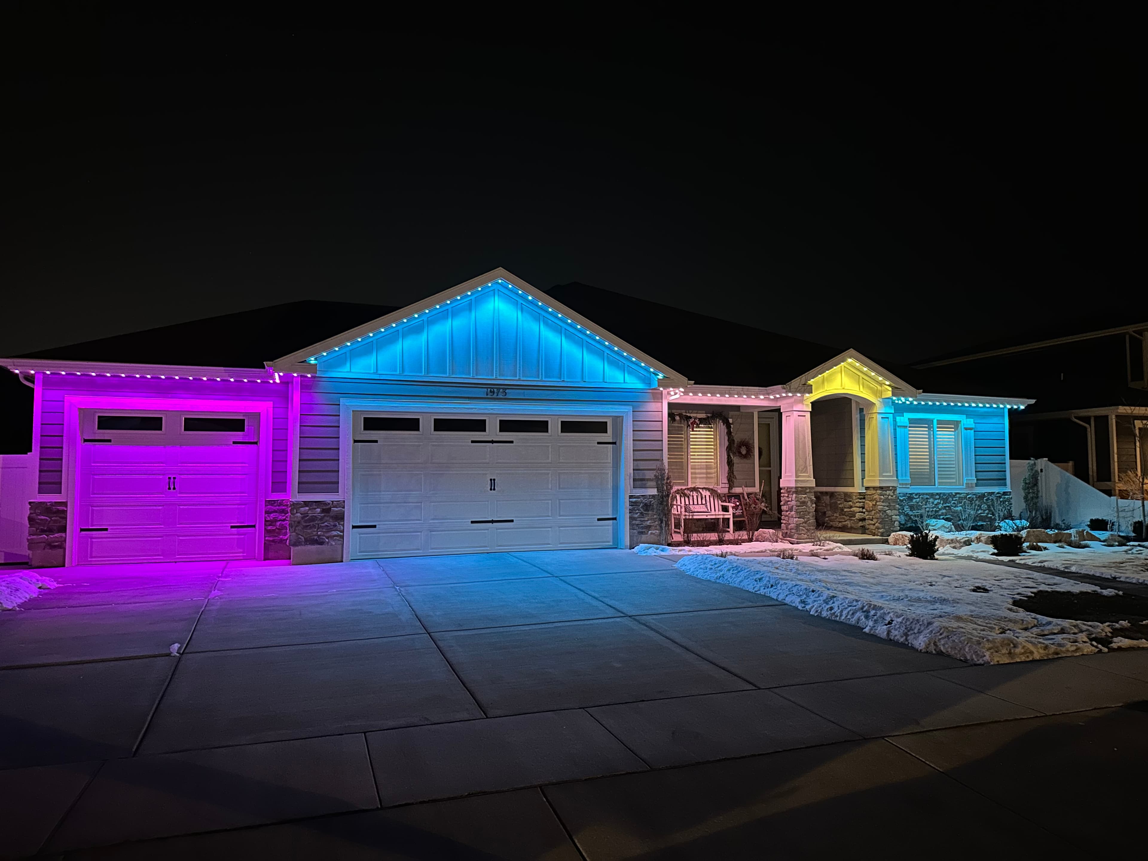 Permanent lighting install