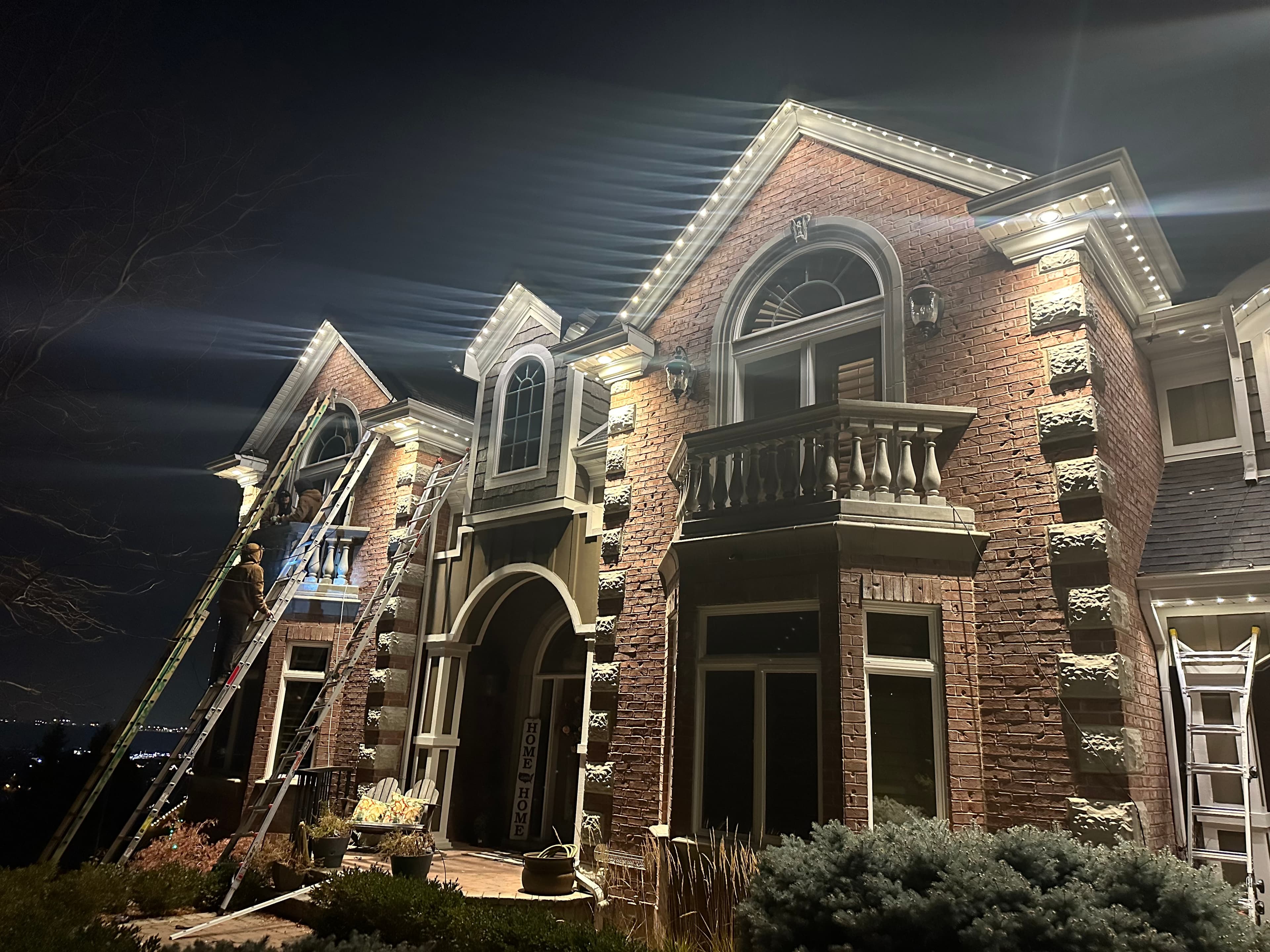 Permanent lighting install